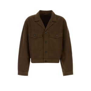Lemaire Men Brown Gabardine Jacket